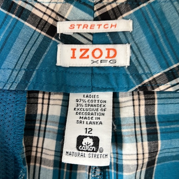 Ladies IZOD XFG STRETCH CAPRIS - Picture 2 of 9